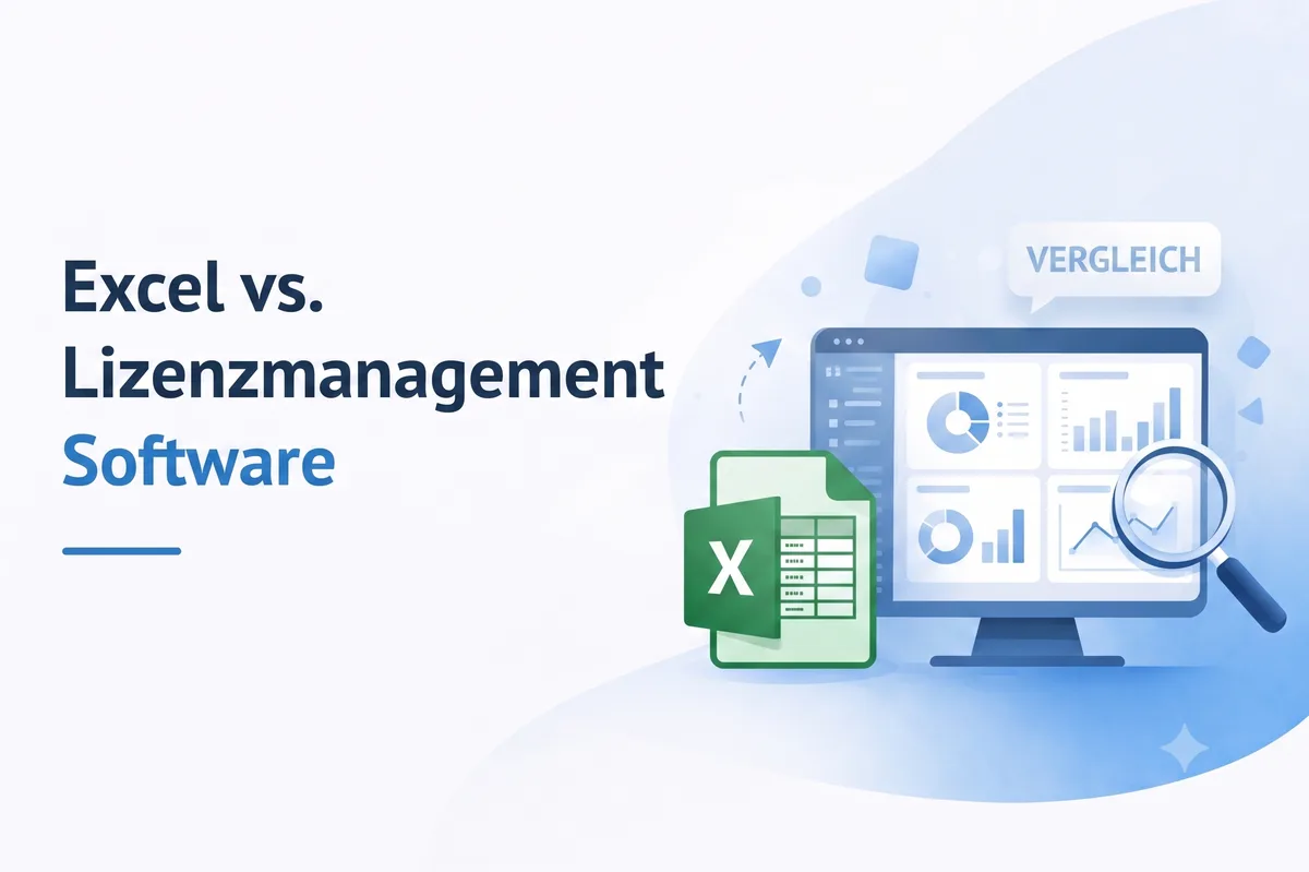 Excel vs. Lizenzmanagement-Software: Wann sich der Umstieg lohnt