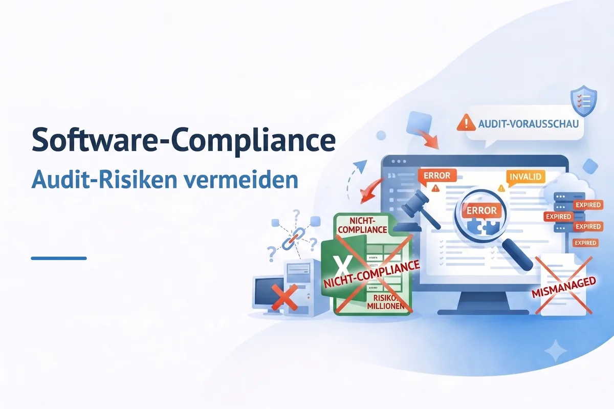 Software-Compliance: Warum Unternehmen bei Audits Millionen riskieren